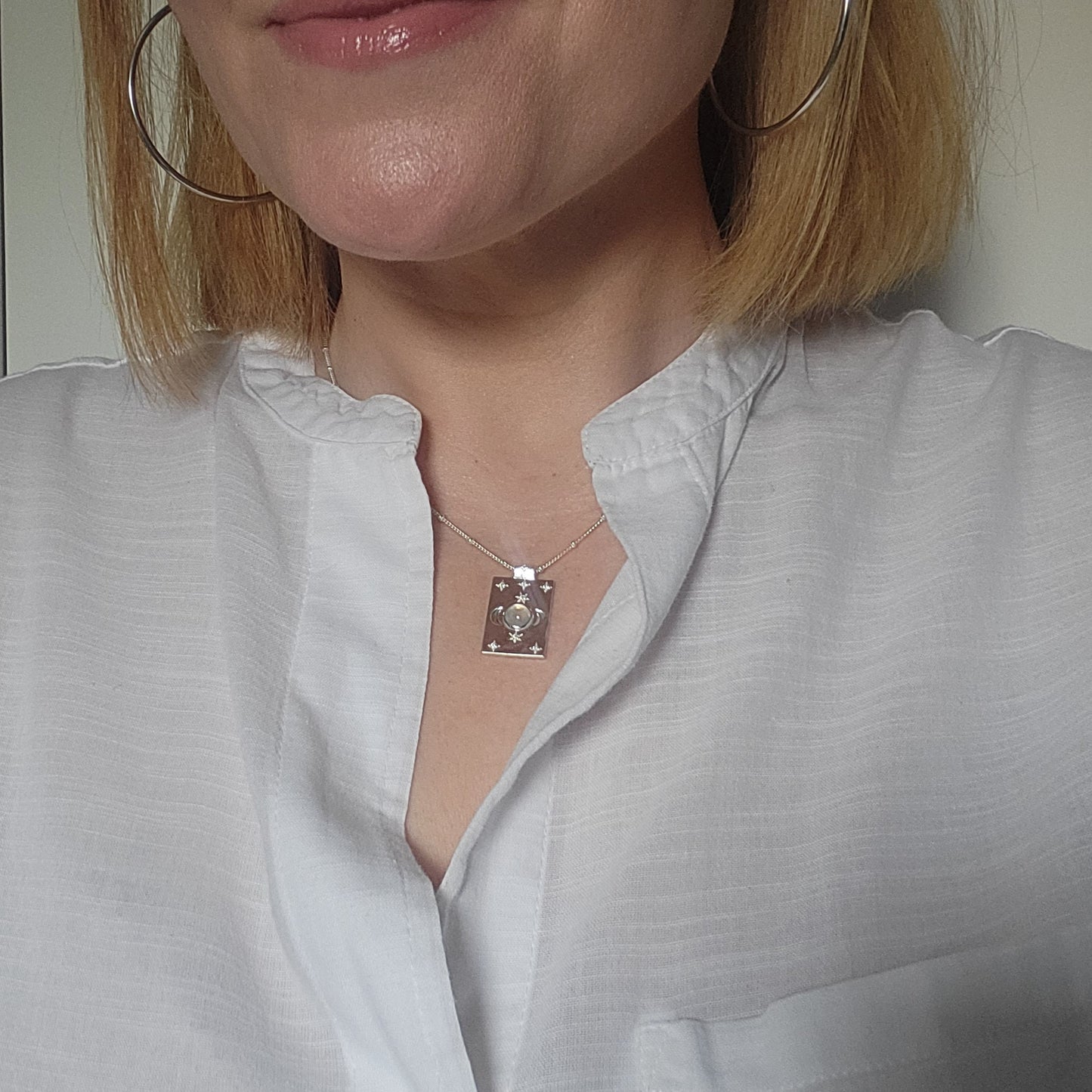 Moon & Back Pendant